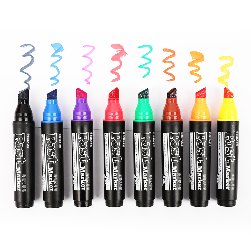 12mm Customized Mini Fat Post Marker, Fat Markers, Chinese Markers Factory Wholesale Markers