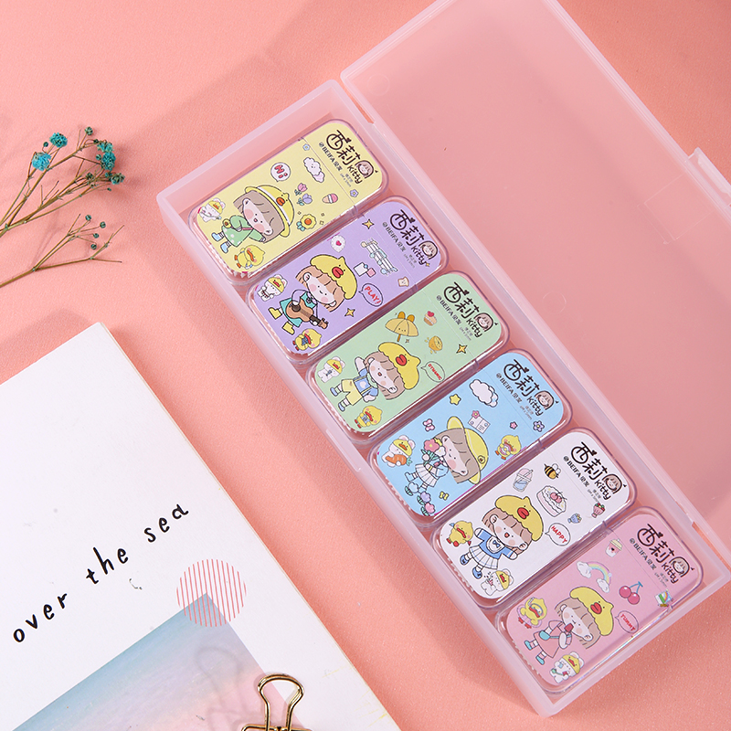 Rectangle Mini Correction Tape 6m for Pupils Students