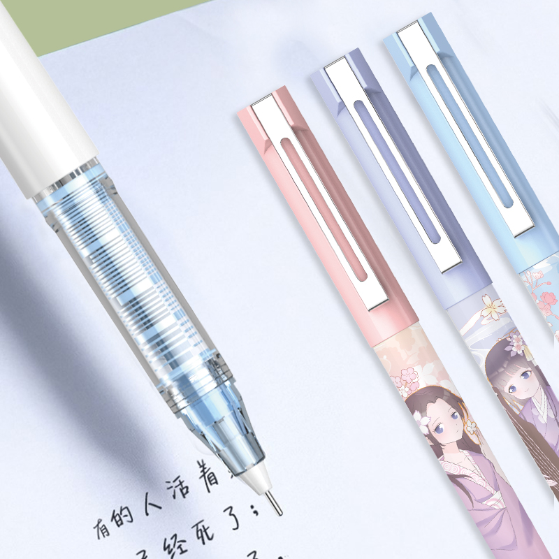 0.5mm Scroll of Anecdote Liquid Ink Rollerball Pen Needle Tip