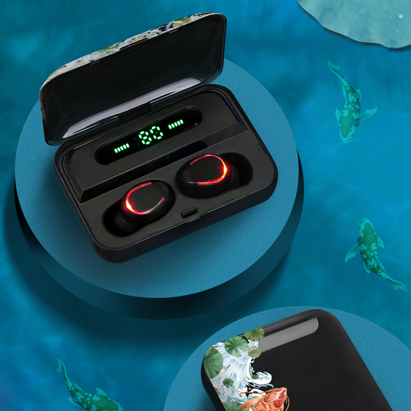 Premium 10000mAh Power Bank Gift Set with Bluetooth Headset