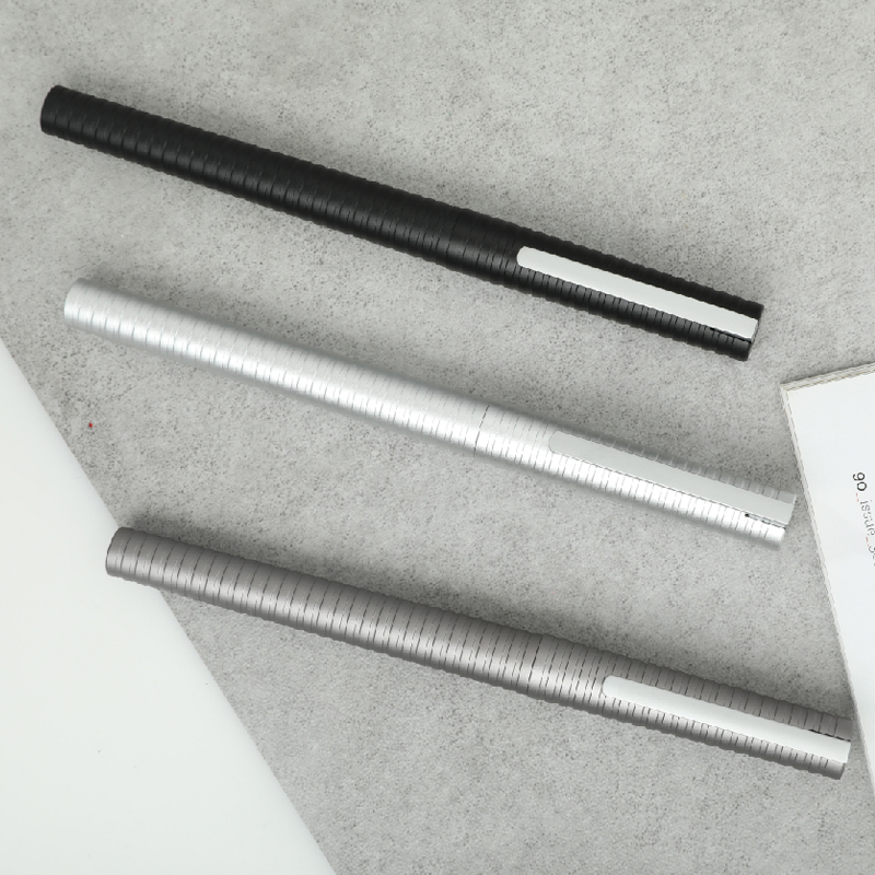 White&Silver&Black Luxury Metal Pen for School Office Business