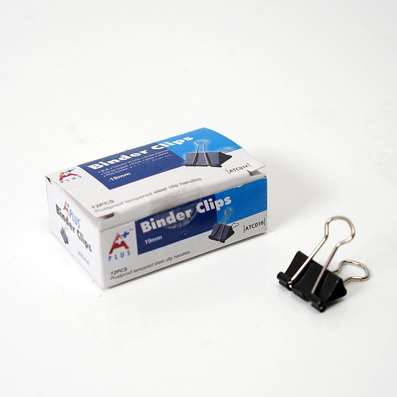 19mm Black Binder Clips