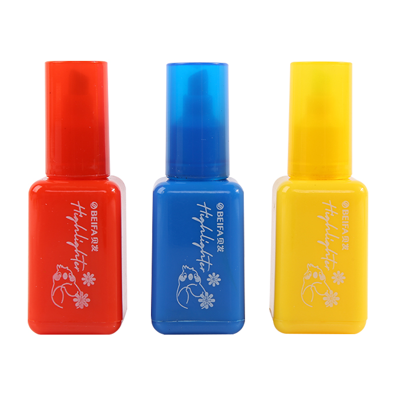 Nail Polish Shape Highlighter Painting Pen with Chisel Tip