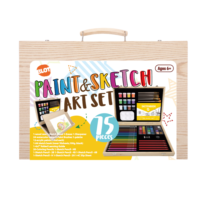 75PCS Paint and Sketch Art Set