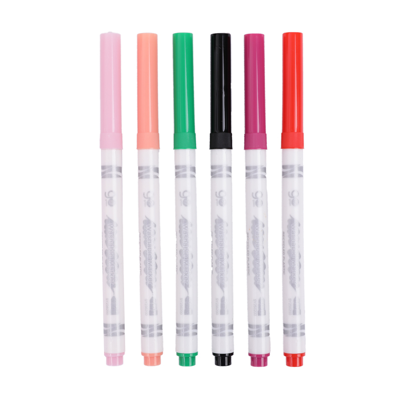 Recycled Washable Marker with Green Environmental Friendly Package
