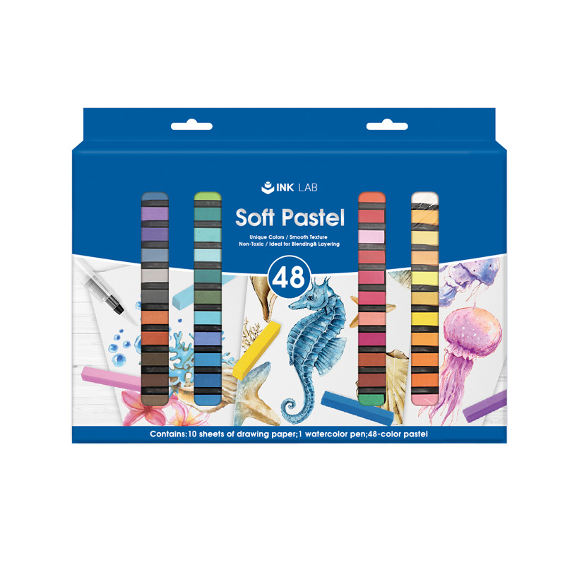 48 PCS Soft Pastel Kit
