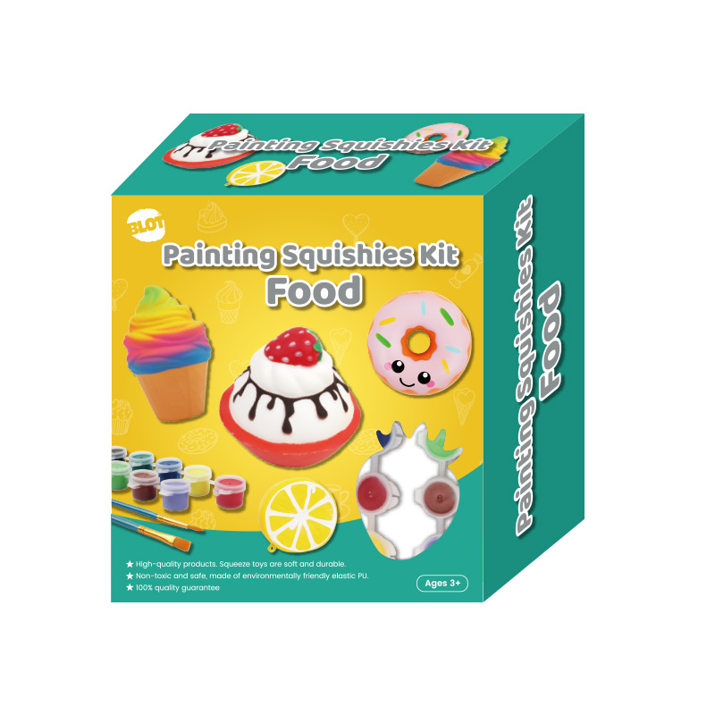 Food DIY Squishy Painting Kit