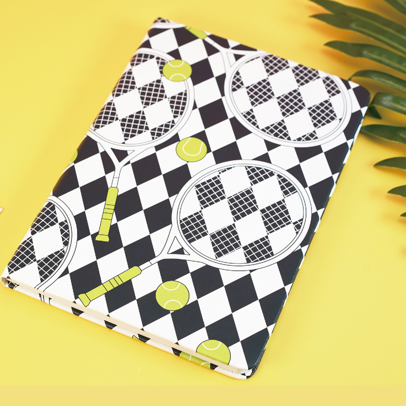 Tennis Ball Pattern Notebook