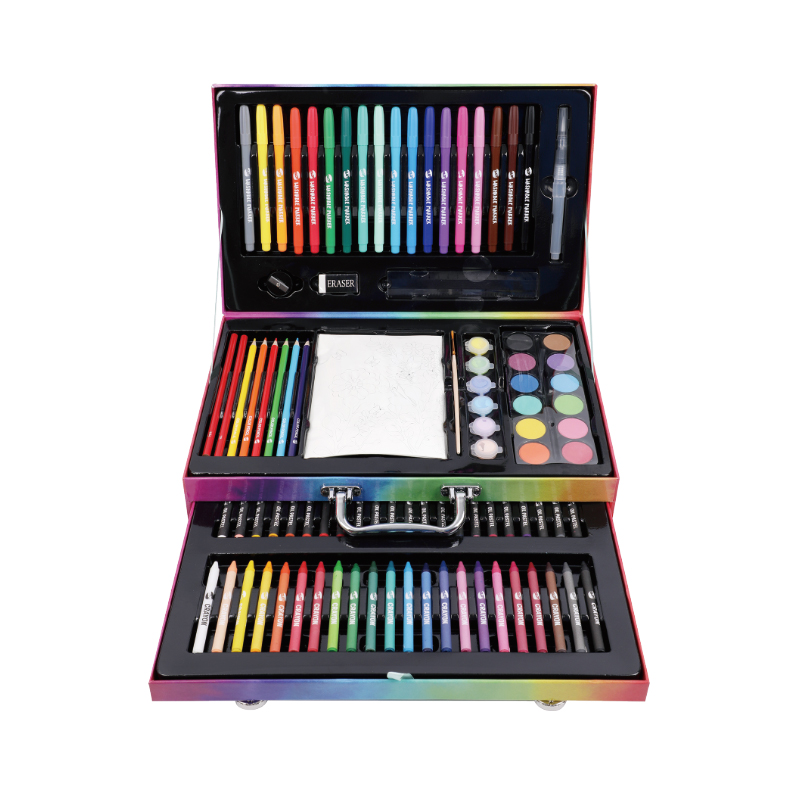 125PCS Watercolor & Doodle Art Set
