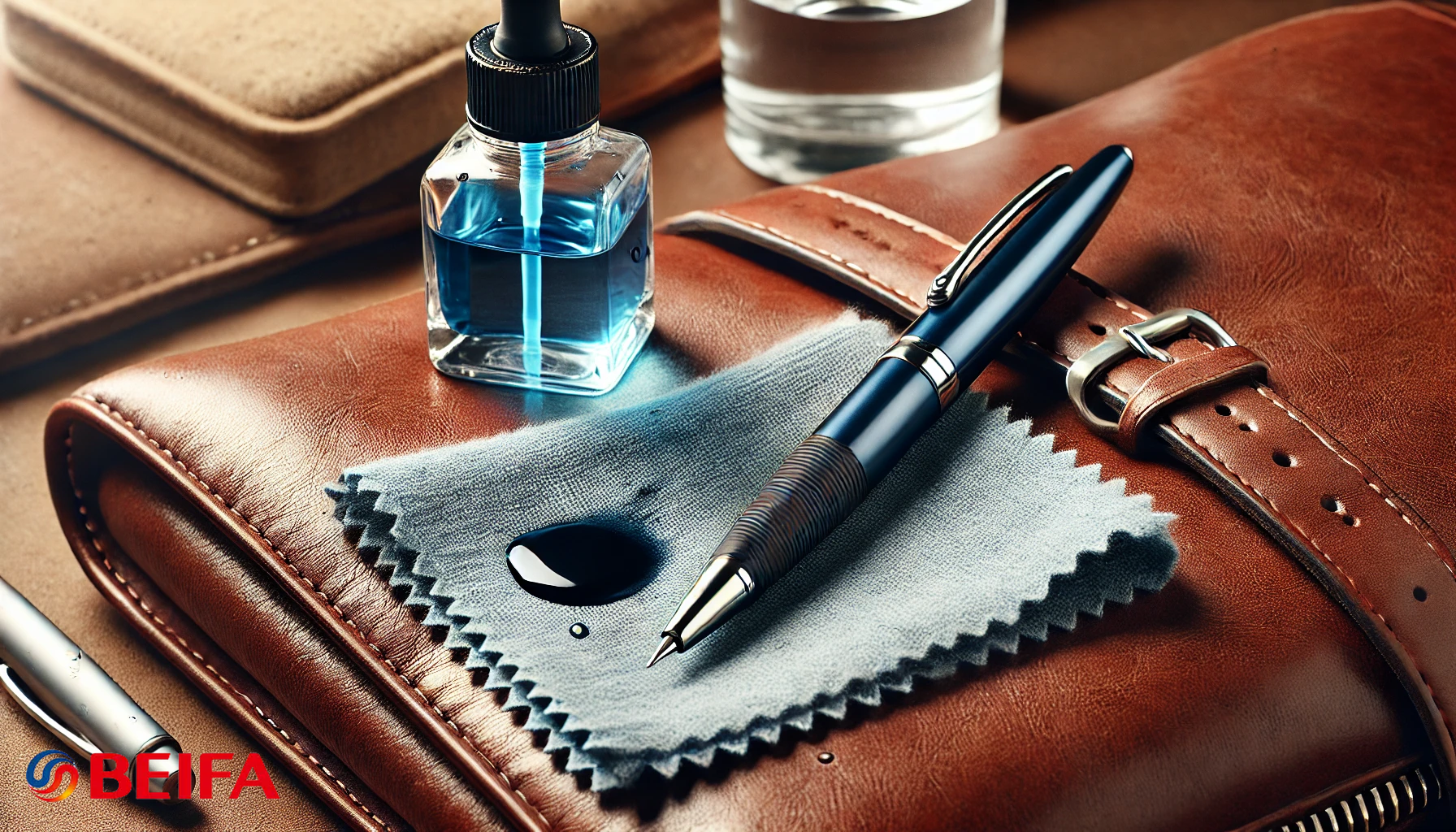 How to Effectively Remove Ballpoint Pen Ink from Lea...